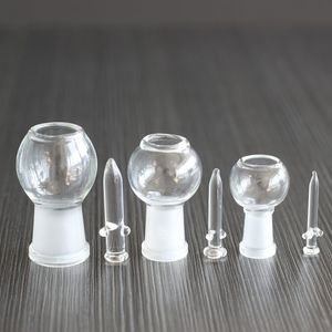 Стеклянная чаша стеклянная куполовая гвоздь с гвоздью самка 10 мм 14 мм 18 мм купола+чаша для ногтей 10 мм 14 мм 18 мм для кальянов бонг