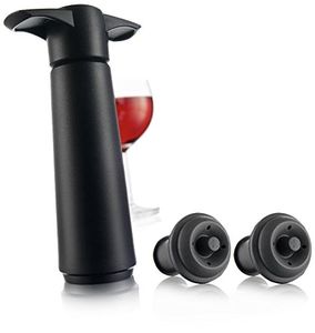 Vinho Vacuum Saver Preservador de vinho Vacuum Wine Pump com 2 Stoppers Gift Set Atacado