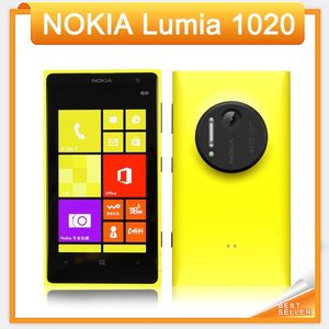 Оригинал Nokia Lumia 1020 Nokia Windows, сотовый телефон 32G ROM камеры 41MP NFC Bluetooth 3G / 4G 8 Dual Core 4,5