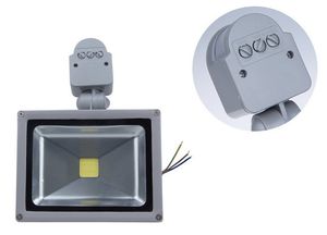 LED Flood Light 10W 20W 30W 50W PIR Outdoor Flood Light LED Waterproof IP65 Lamp 110V 220V Floodlight with Motion Sensor