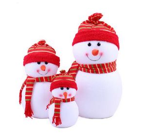 Открытый Рождество decoChritmas маленький снеговик с красочными для рождественских милые рождественские украшения сцены Санта-Клаус Снеговик Xmas 001P