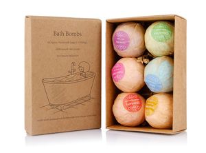 Bombas do banho orgânico Bubble Bath sais Bola Essential Oil Handmade SPA Stress Relief Esfoliante Mint Lavender Rose Flavor
