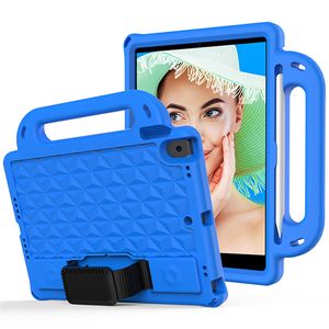 EVA Kinder Kinder Fall Griff Ständer stoßfest Tablet Schutzhülle für iPhone iPad Pro 11 Mini 6 Samsung Tab A T290 T295 Amazon Kindle Fire HD8 mit Schultergurt