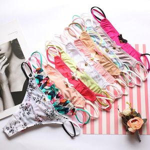 Panties 3PCS/Set Thong Girl Soft Underwear Briefs Young G-String Female Underpants Lingerie Pantys Girls Femme