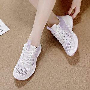 Летние женские туфли полые дышащие лета, плетение Ins Tide Корейская версия All-Match Casual House удобная обувь 35-40