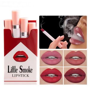 Handaiyan Sigarette Lip Stick Velvet Matte Set Set Coffret Rouge a Levre Dongast Dostrast Makeup Box Sets