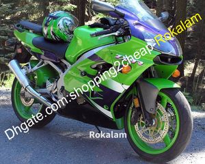 Комплексные обтекивания для Kawasaki ZX9R 00 01 Ninja ZX-9R 2000 2001 ZX 9R Многоцветный обтекатель набор (литье под давлением)