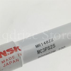 (10 adet) NSK minyatür derin oluk bilyalı rulmanlar MR148ZZMC3 = MR148ZZ MR148Z L-1480ZZ 8mm 14mm 4mm