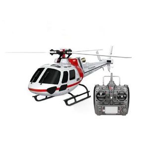 WLTOYS XK K123 Fırçasız RC Uçak Drone AS350 Ölçekli 3D / 6D Modu 6ch Sistem RC Helikopter RTF Futaba S-FHSS Oyuncakları ile Uyumlu