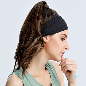 Moda Kadınlar Saç Aksesuarları Yumuşak Elastik Kafa Geniş Yoga Ter Bandı Spor Başkanı Wrap Tüp Eşarp Hairband Bib Başörtüsü 1404 Z2