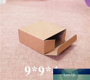 Party Saciosts Kraft Paper Box Handmade Soap Craft Wedding подарок конфета Power Bank телефон аксессуары упаковки коричневые коробки бесплатно