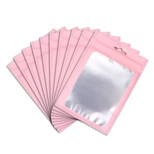 17 Размер розовый запах Доживка пакеты узорные плоские плоские самих уплотнения для хранения еды пакет алюминиевая фольга матовый черный упаковочный пакет LX04329