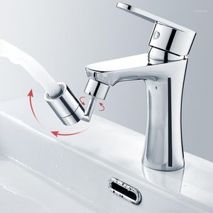 Banyo lavabo musluk musluk havalandırıcı 720 ° dönme musluk adaptörü evrensel sıçrama geçirmez döner su tasarrufu nozul mutfak