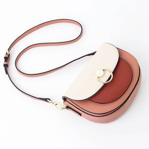 Sacos das mulheres de alta qualidade primavera e senhora de verão Saco de ombro Crossbody Hit Color Trendy Mix Match Design Bolsa