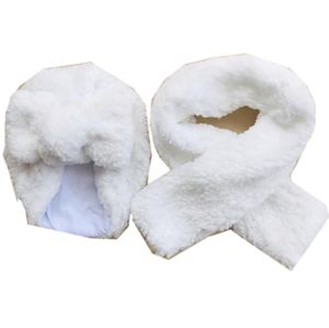 Accessori per neonati Inverno Caldo Cappellino con fiocco grande Set di sciarpe Morbida lana d'agnello Fascia per turbante per bambini 6 Disegni Opzionale BT6669