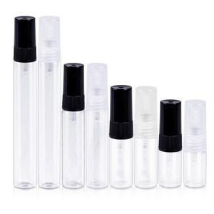 2ml 3ml 5ml 10 ml Glas Nebel Sprühflasche nachfüllbare Parfümflaschen leerer Probenfläschchen tragbarer Reisekosmetikbehälter