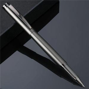 Tükenmez Kalemler 1 ADET Lüks Metal Kalem Yüksek Kalite İş Yazma İmzalama Hatigrafi Ofis Okul Sabit Malzemeleri 03733