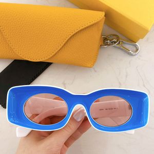 Sonnenbrille LW400331 Sonnenbrille für Damen Herren Persönlichkeit Ovale Linse Schwesterstil Strandurlaub Geburtstagsfeier Designer Anti-UV400-Schutz mit Originalverpackung