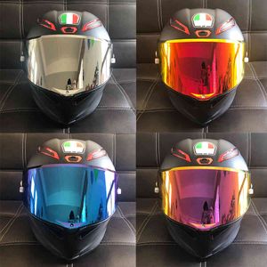 8-цветной мотоциклетный шлем солнцезащитный козырек для AGV Pista GP RR Corsa R GPR 70-летие
