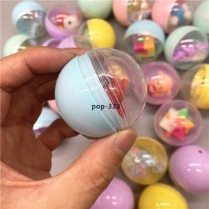 2021 Oyuncaklar 50mm Paskalya Bükülmüş Yumurta Mix Kapsül Topu Çocuk Hediye Çocuk Kör Kutusu Farklı Sürpriz Plastik