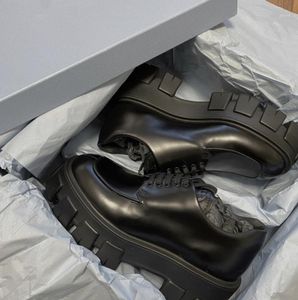 Marka Tasarım Platformu Oxford Ayakkabı Kadın Lace Up Çapraz Bağlı Yüksek Topuk Creepers İngiliz Tarzı Ayakkabı Pompalar1
