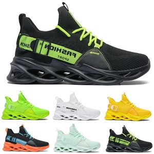 GAI Rabatt Herren Damen Laufschuhe Triple Schwarz Weiß Grün Schuh Outdoor Männer Frauen Designer Turnschuhe Sporttrainer Große Größe 39-46 GAI