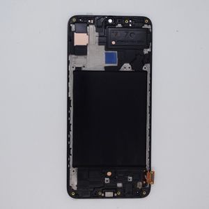 ЖК -дисплей для Samsung Galaxy A70 A705 OEM -оригинальные сенсорные панели экрана Дигитайзатор Замена сборки кадром
