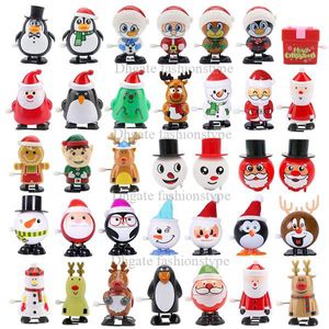 Kinderspielzeug Neuartige und interessante Weihnachtsgeschenke mit Aufziehkette und wandelndem Weihnachtsmann