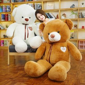 Yüksek Kalite 4 Renkler Teddy Bear Eşarp Ile Dolması Hayvanlar Ayı Peluş Oyuncaklar Bebek Yastık Çocuk Severler Doğum Günü Bebek Hediye