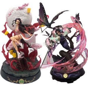 36 cm Kimetsu Hiçbir Yaiba Anime Figürü GK Kamado Nezuko Kochou Shinobu Action Figure Demon Slayer Kochou Shinobu Heykelcik Model Oyuncaklar H0831