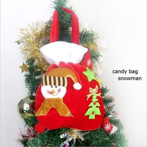 Wrap Professional Vanorig Милый Рождественский подарок Сумка Santa Sach Высококачественная ткань для украшения антистатической