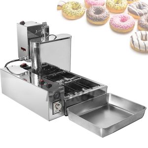 Автоматическая машина пончика сладостное пшеничное кольцо изготовление фабрики массовое производство пончики коммерческие 220V