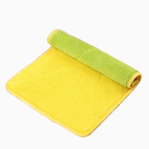 14*24cm High quality Efficient Double-faced Dish Cloth Microfiber Washing Towel Magic Kitchen Cleaning Wiping Rags Scouring Pad