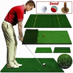 Golf Eğitim Yardımları 20/10mm Kalınlık Mat Grassroots Açık ve İç Mekan Vuruş Pedi Uygulama Çim paspasları