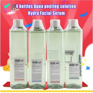 Hydra DermaBrasion Machine Solution PS1 PS2 PS3 PSC Каждая бутылка 500 мл Skin Essence 4 Бутылки Aqua Peeling Жидкость Увлажнение отшелушивающую очистку угрей