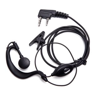 Walkie Talkie Наушники в двух Senses Ham Radio Earpiece 992 в одностороннем масштабе наушник K-Plug Wired для Baofeng BF-888S UV5R