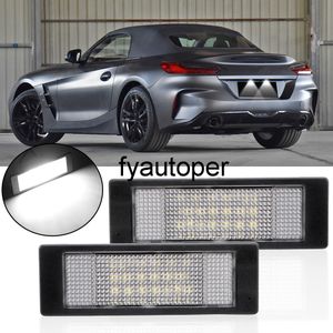 Araba Işık Kaynağı 2 adet / grup 24 LEDs Gövde Lambası Araba BMW E81 için LED Lisans Numarası Plaka Işık E87 E63 E64 E89 Z4 F20 F21