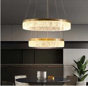 Luz de pingente simples moderna Luxo Luxo Indoor Lâmpada Indoor Golden Susping Light para sala de estar Restaurante Quarto Cozinha Villa