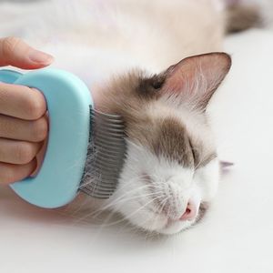 Pet Cat Supplies Dog Cat Combs Hair Remover Brush Pet Grooming Tools Dog Massage Comb Brush Remove Loose Hairs