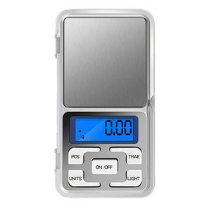 2021 Mini Digital Pocket Scale 100/200/500g 0.1g 0.01g Electronic Weighter With LCD Display 2 Battery For Jewelry Gold Dry Herb
