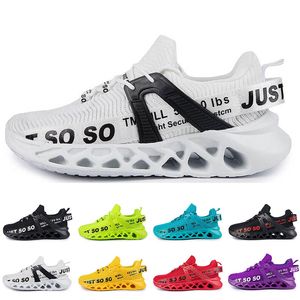 Erkekler Koşu Ayakkabıları Nefes Eğitmenler Kurt Gri Tur Sarı Teal Üçlü Siyah Beyaz Yeşil Lavanta Metalik Altın Erkek Açık Spor Sneakers Color1