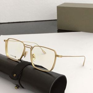 Bir Dita DTX125 Optik Gözlük Şeffaf Lens Gözlük Moda Tasarım Reçete Gözlük Temizle Işık Titanyum Çerçeve Erkekler Kadınlar Için Basit İş Tarzı