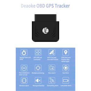 Atacado TK306 OBD GPS Tracker Car GSM Vehicle Rastreamento Device OBD2 16Pin Interface REAL LOCAMENTO GPS LOCAMENTO MOBILE ALARME GPS Rastreadores de alarme