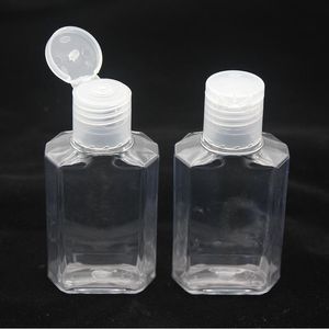 60 мл пустой ручной дезинфицируют гель для бутылочки для рук мыло жидкость ясных сжатых любимых субъектов