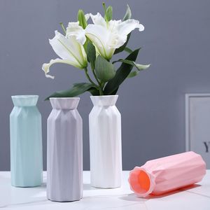 Vasos vasos criativos simples arranjo de flores nórdicas Zakka decoração para mesa de mesa de mesa de armazenamento varanda quarto inseado por atacado