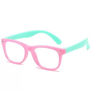 Moda Güneş Gözlüğü Çerçeveleri Çocuk Clear Optik Çocuklar Gözlük Şık Toptan Kare Gözlük Gözlük Monturas de Lentes Mujer