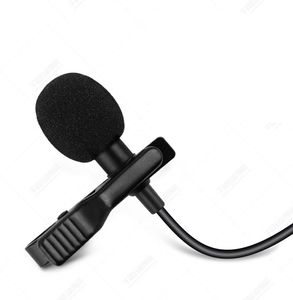 1000 adet / grup Metal Mikrofon 3.5mm Jack Lavalier Kravat Klip Mikrofon Mini Ses Mic için Cep Telefonu PC Bilgisayar Dizüstü Parti Hediye