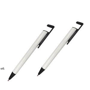 Сублимационные металлические ручки алюминиевые пустые ручка на заказ стержень термический перенос творческой личности шариковая ручка с термоусадочной оберткой lld12526