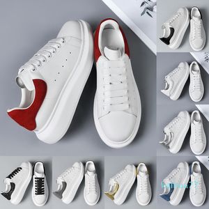 Kadın Elbise Ayakkabı En Yüksek Kaliteli Deri Beyaz Kırmızı Rahat Sneakers Platformu Dipleri Tasarımcılar Erkek Loafer'lar Açık Moda 25163