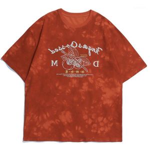 Мужские футболки Hip Hop Men Streetweaw T рубашка китайский Kanji хурмон печатная футболка 2021 летние Harajuku хлопок с коротким рукавом Tee